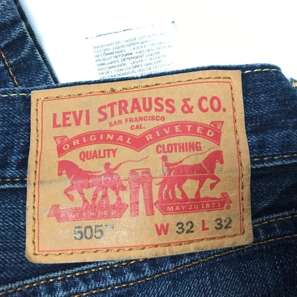 Levi's Jeans Levis Strauss Co 55 Mens Jeans High Rise Blue Poshmark
